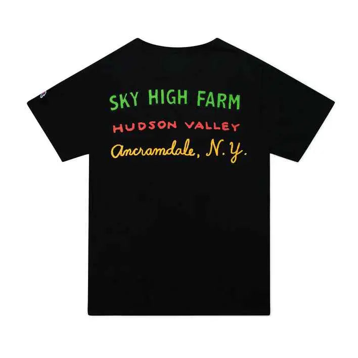 Sky High Farms x Denim Tears T-Shirt Black - M