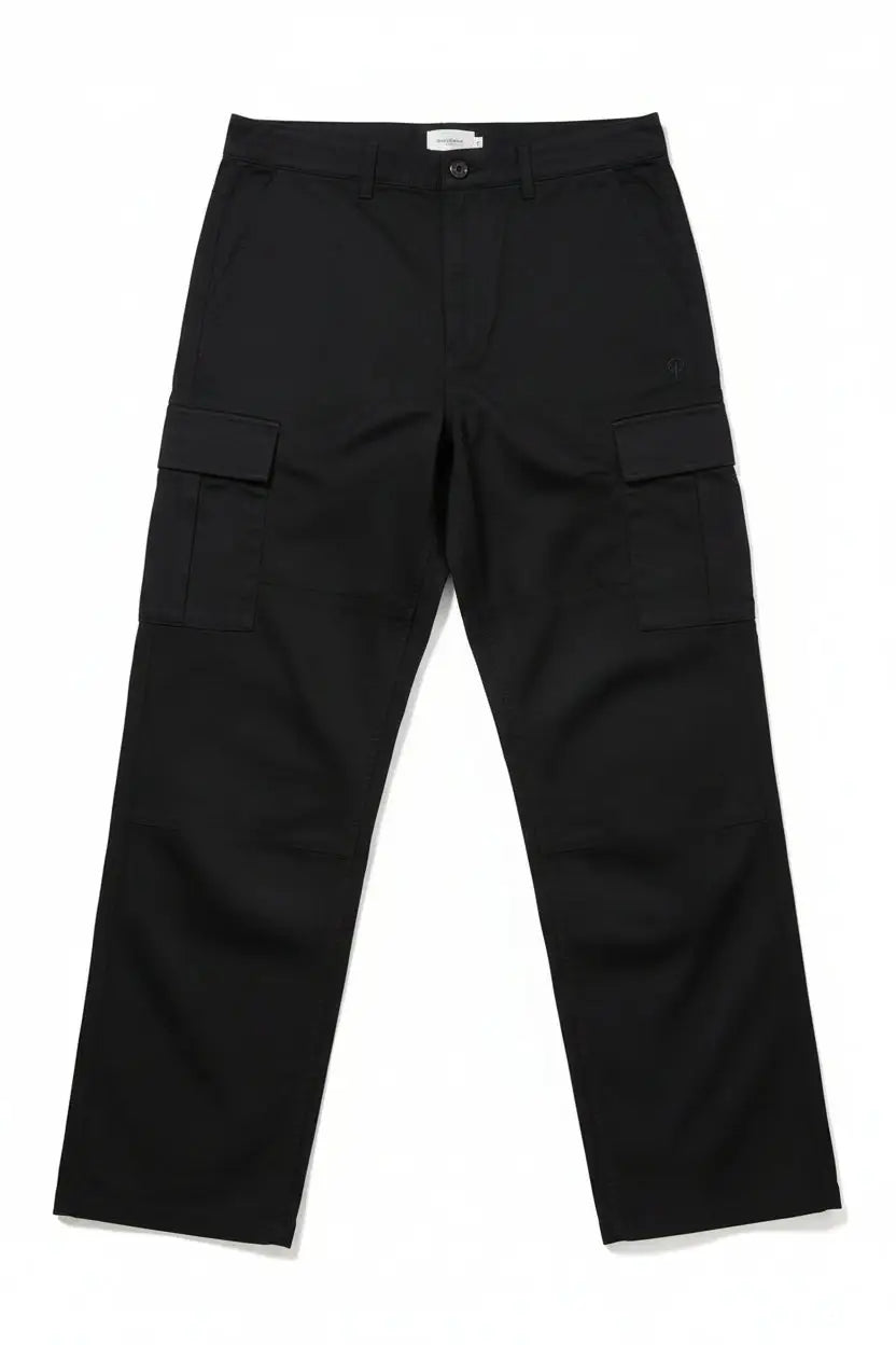 Sneaker Politics Cargo Pants Black - Pants