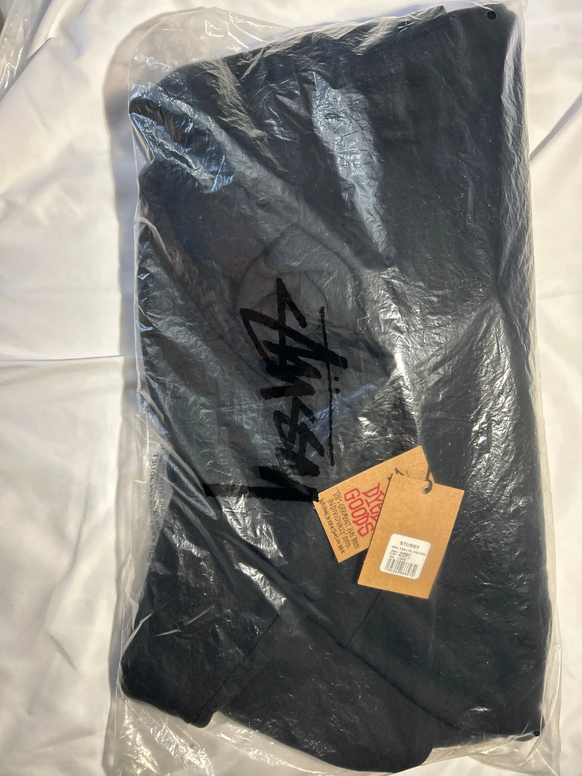 Stussy 8 Ball Hoodie Pigment Dyed Black