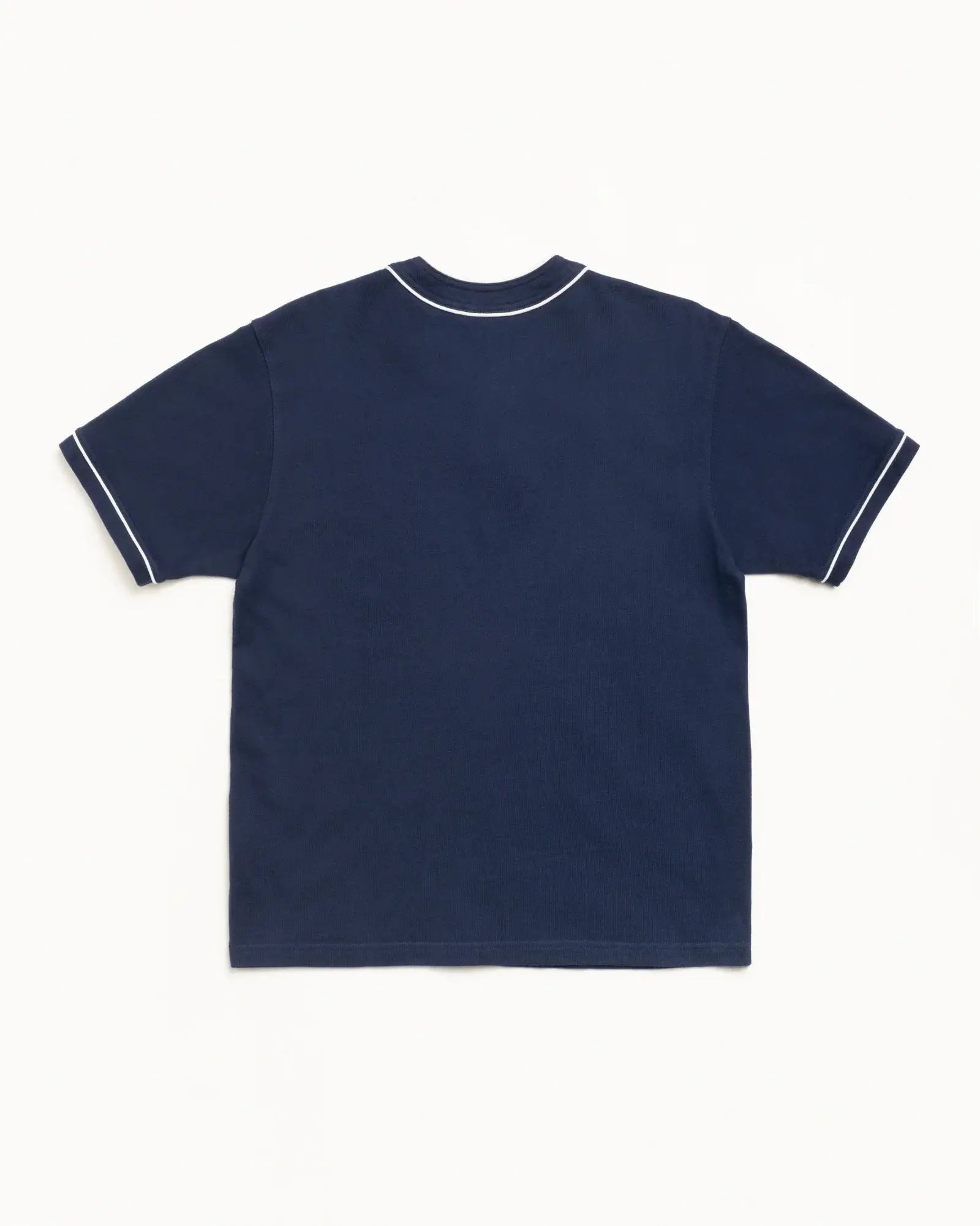 Stussy Arch Baseball Jersey Navy - Jerseys