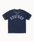 Stussy Arch Baseball Jersey Navy - Jerseys