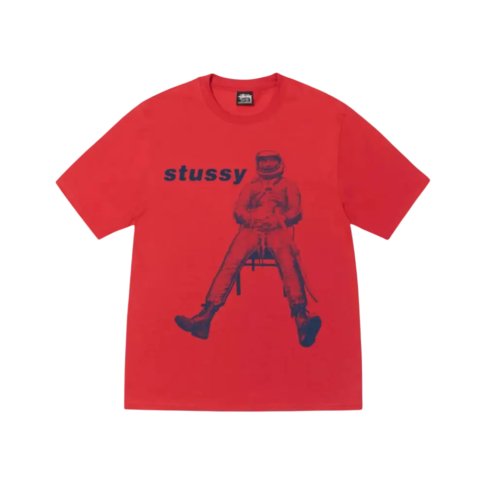 Stussy Astronaut Tee Red - M
