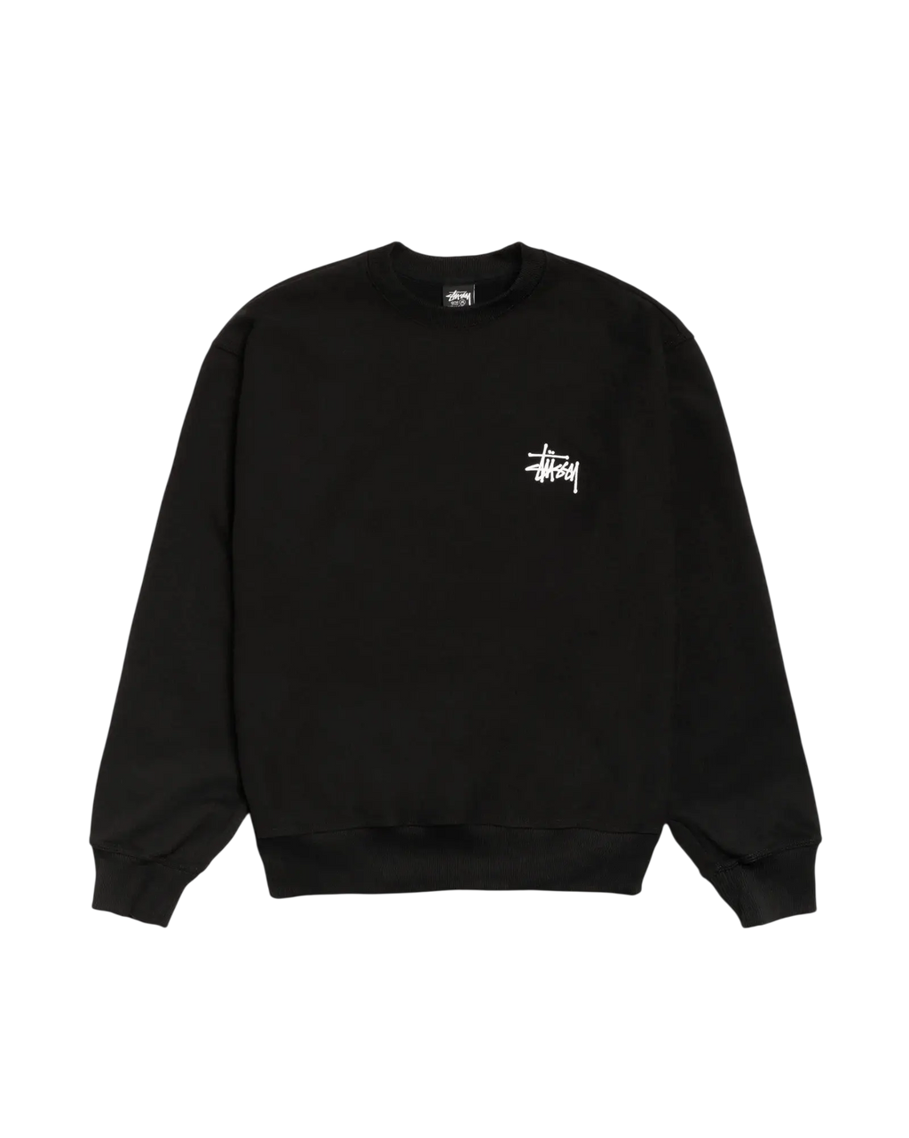 Stussy Basic Crew Neck Black - L