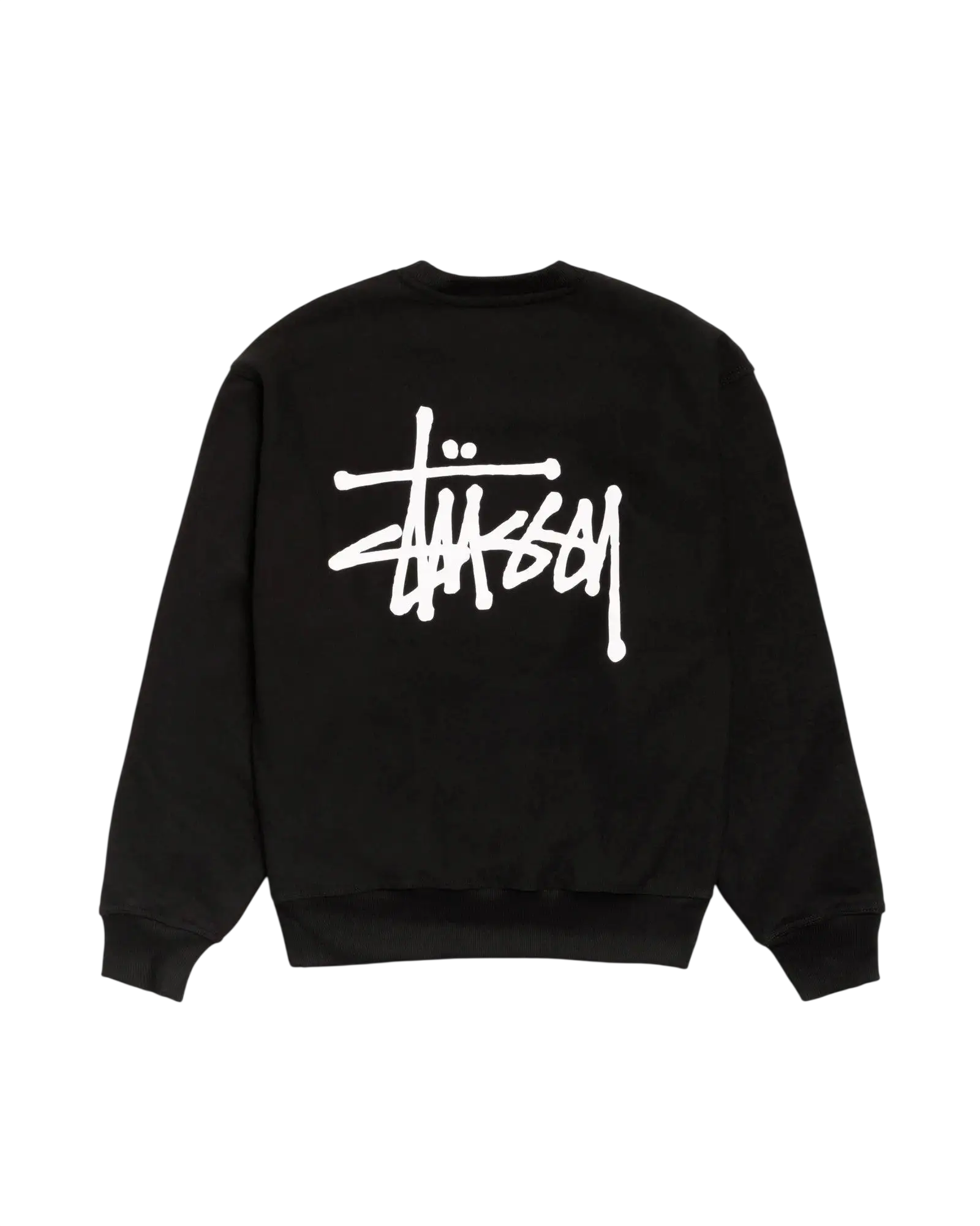 Stussy Basic Crew Neck Black - L