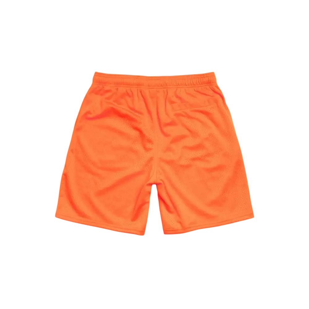 Stussy Basic Mesh Shorts Orange - M