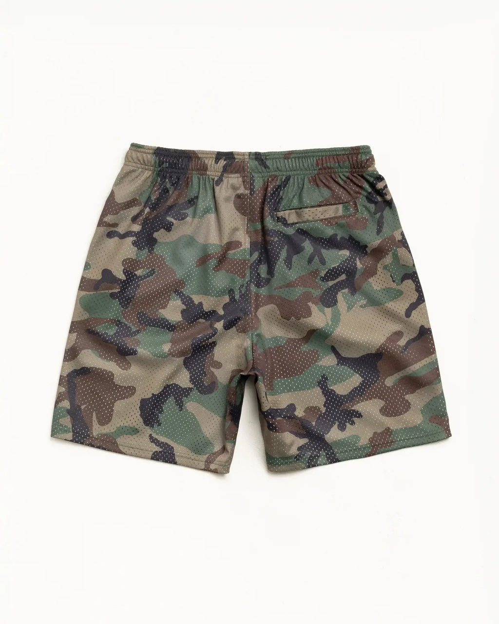 Stussy Basic Mesh Shorts Woodland Camo - Shorts