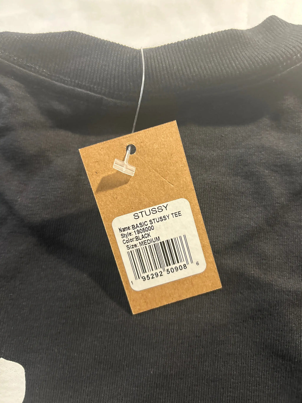 Stussy Basic Tee Black Medium