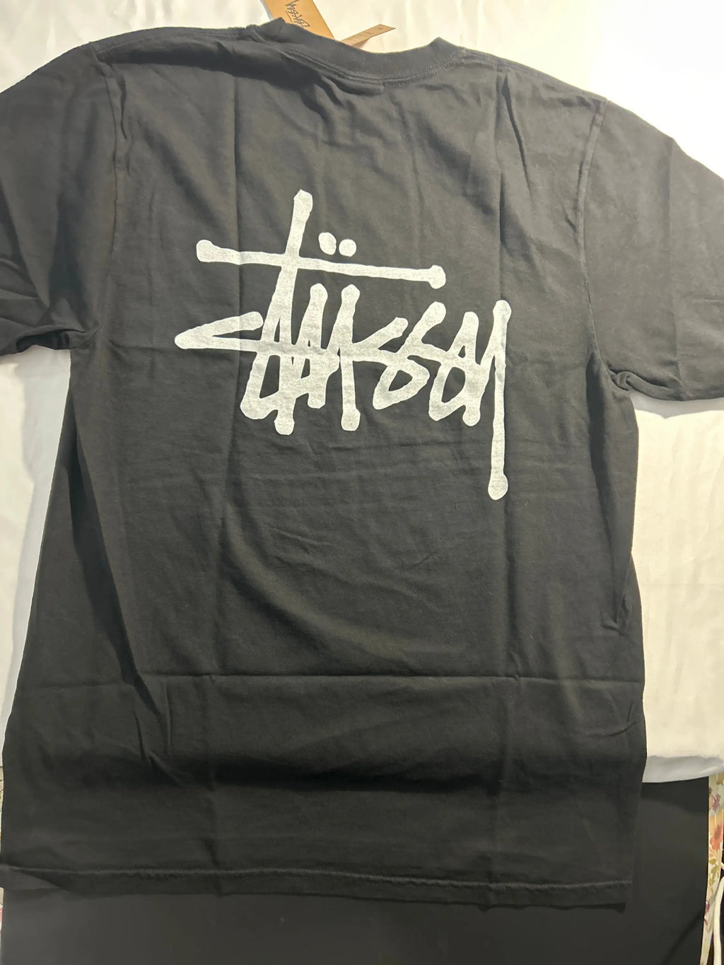 Stussy Basic Tee  Pigment Dyed Black Medium