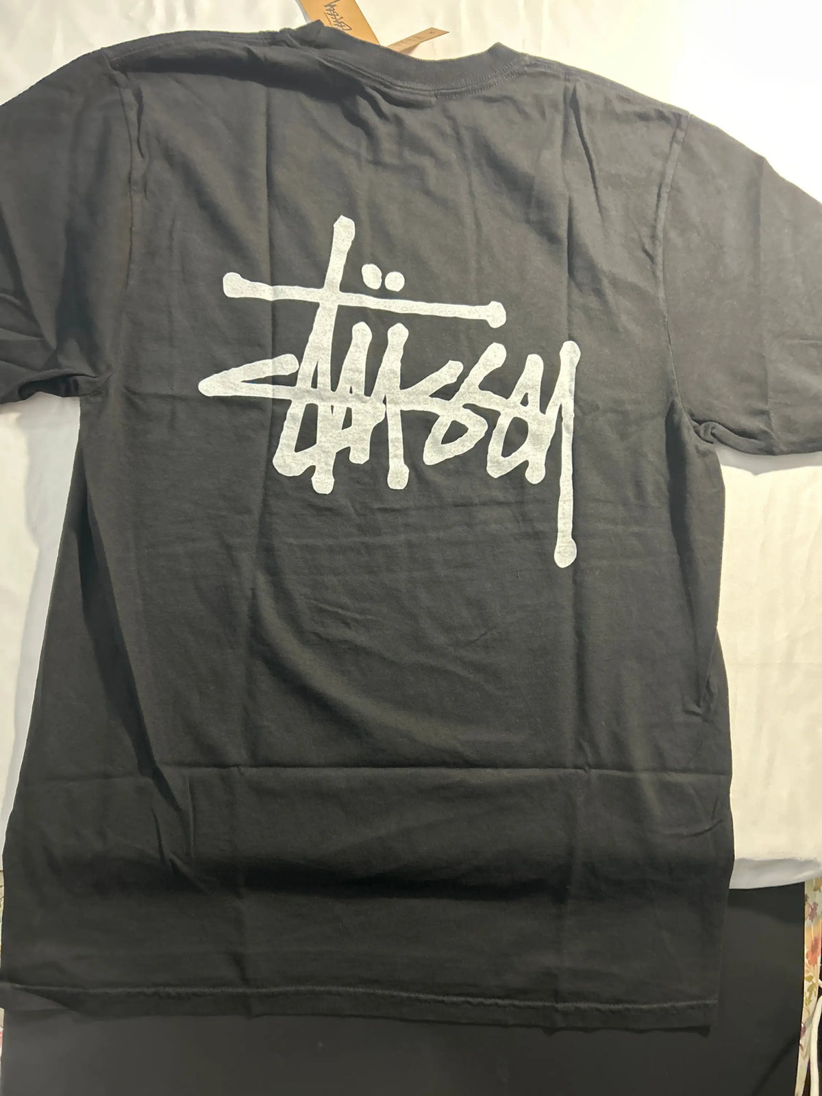 Stussy Basic Tee  Pigment Dyed Black Medium