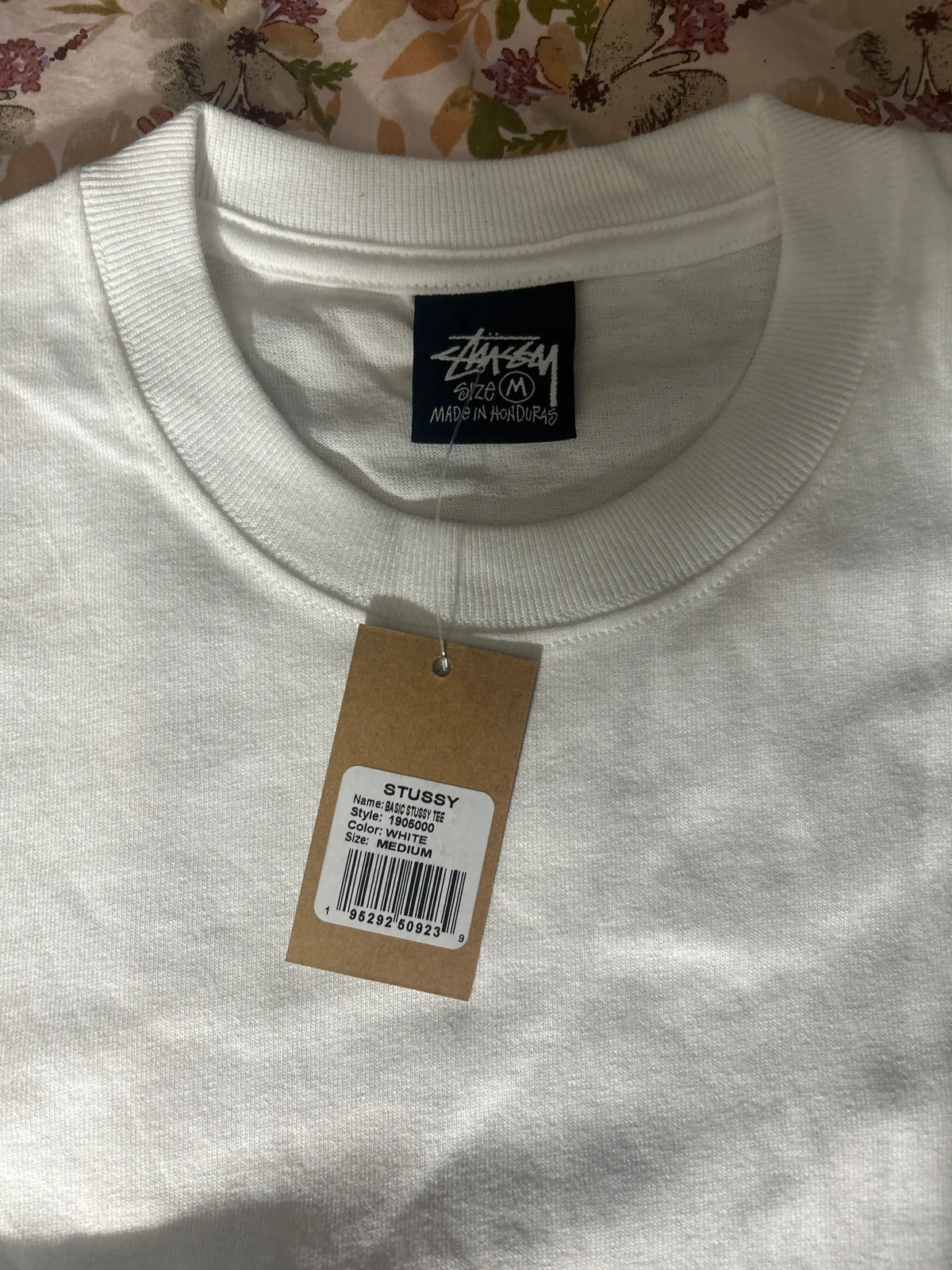 Stussy Basic Tee White Medium