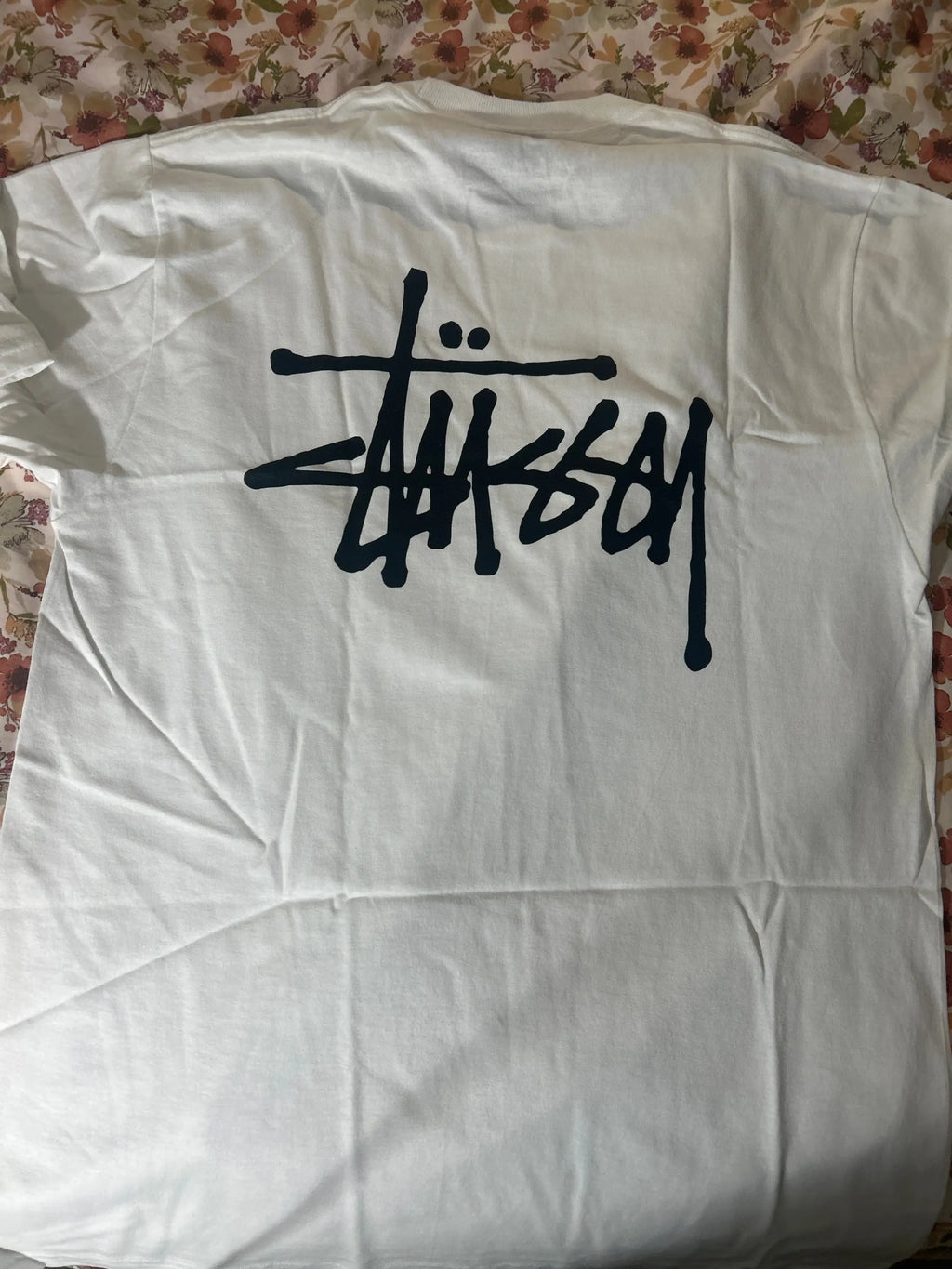 Stussy Basic Tee White Medium