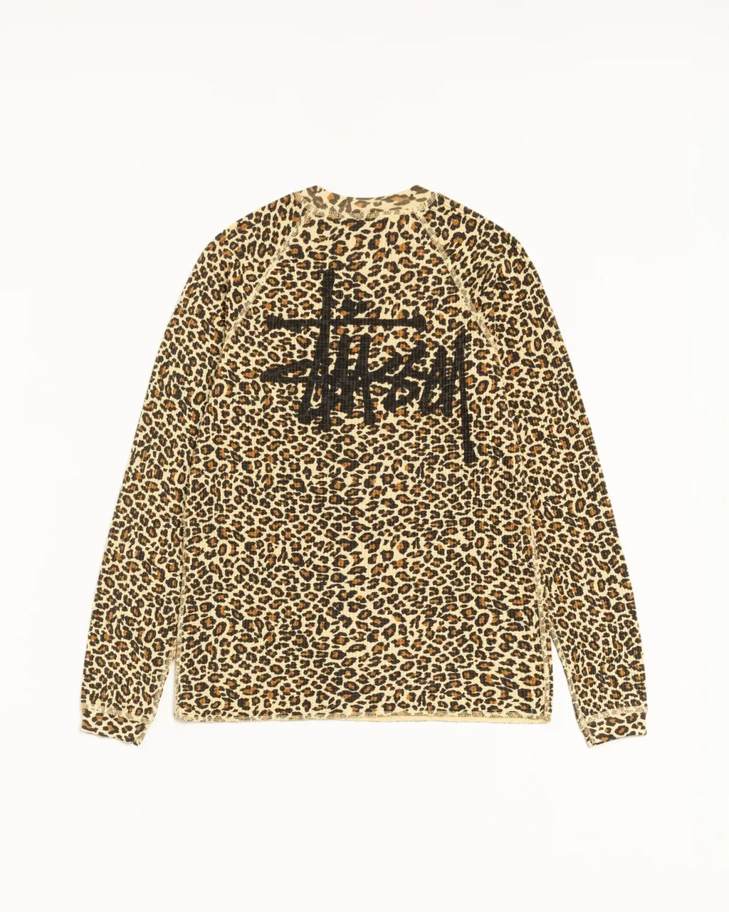 Stussy Basic Thermal Leopard - Crewnecks