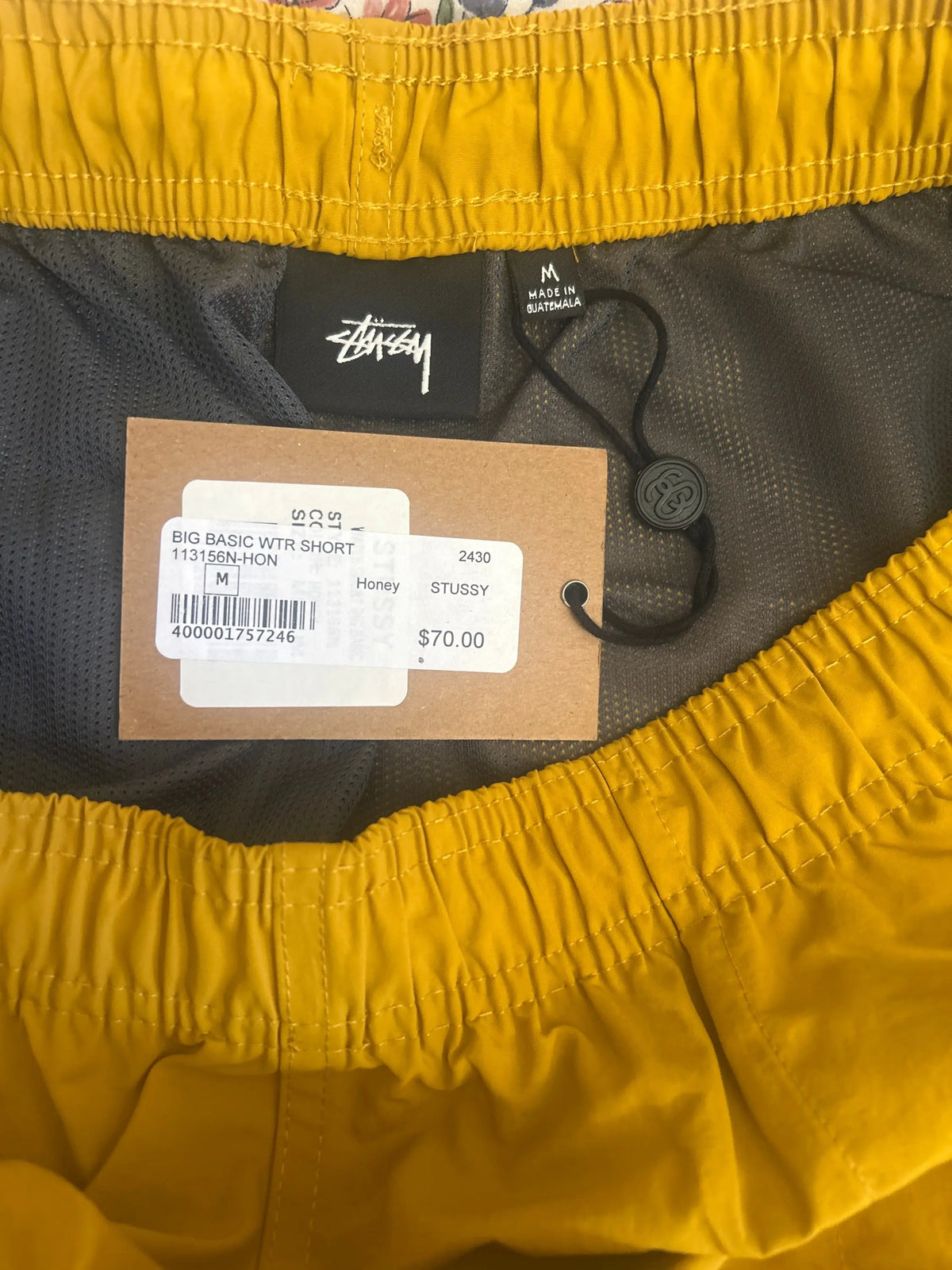 Stussy Big Basic Water Shorts Honey Medium