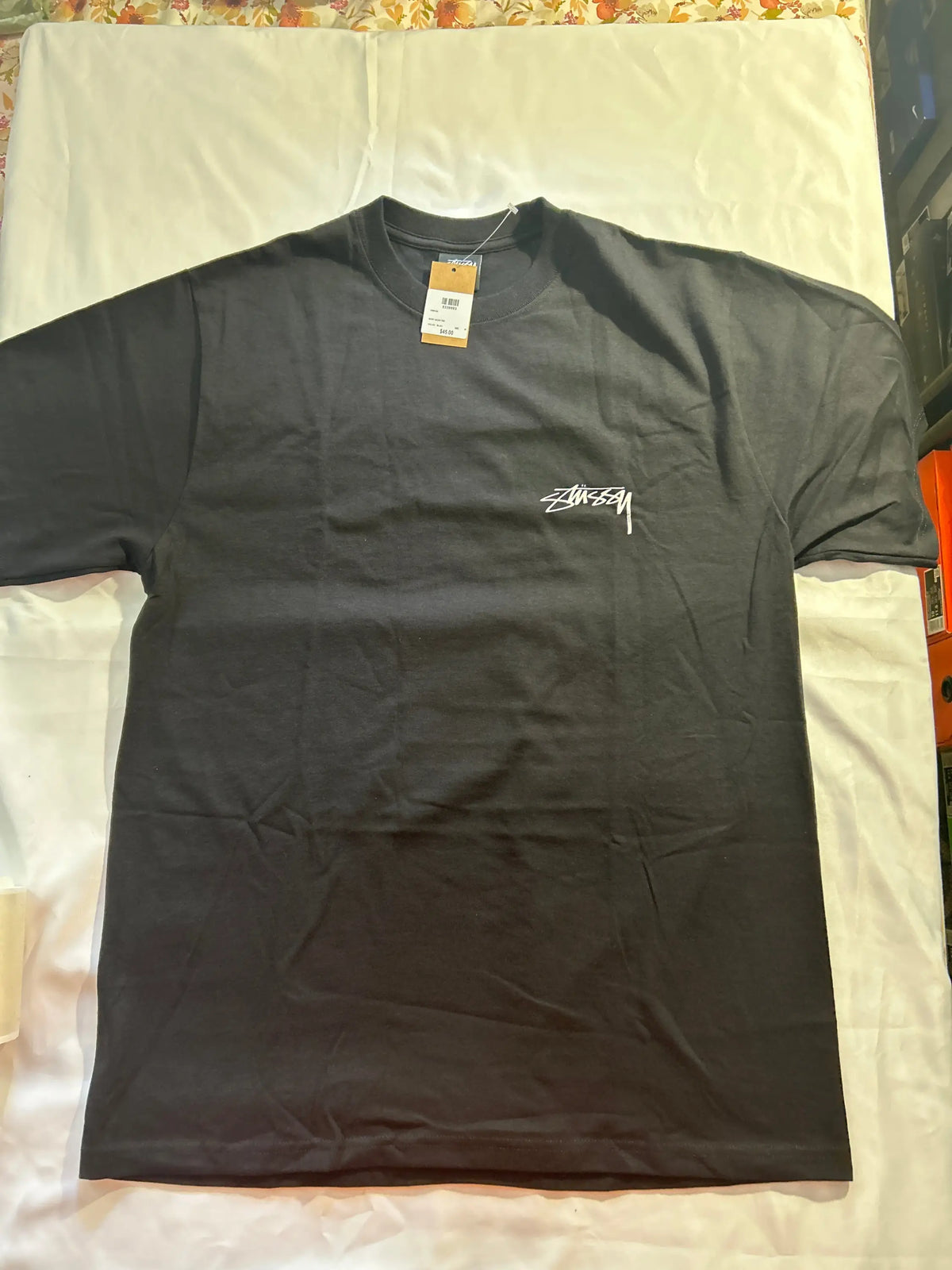 Stussy Body Scan Tee Black Medium