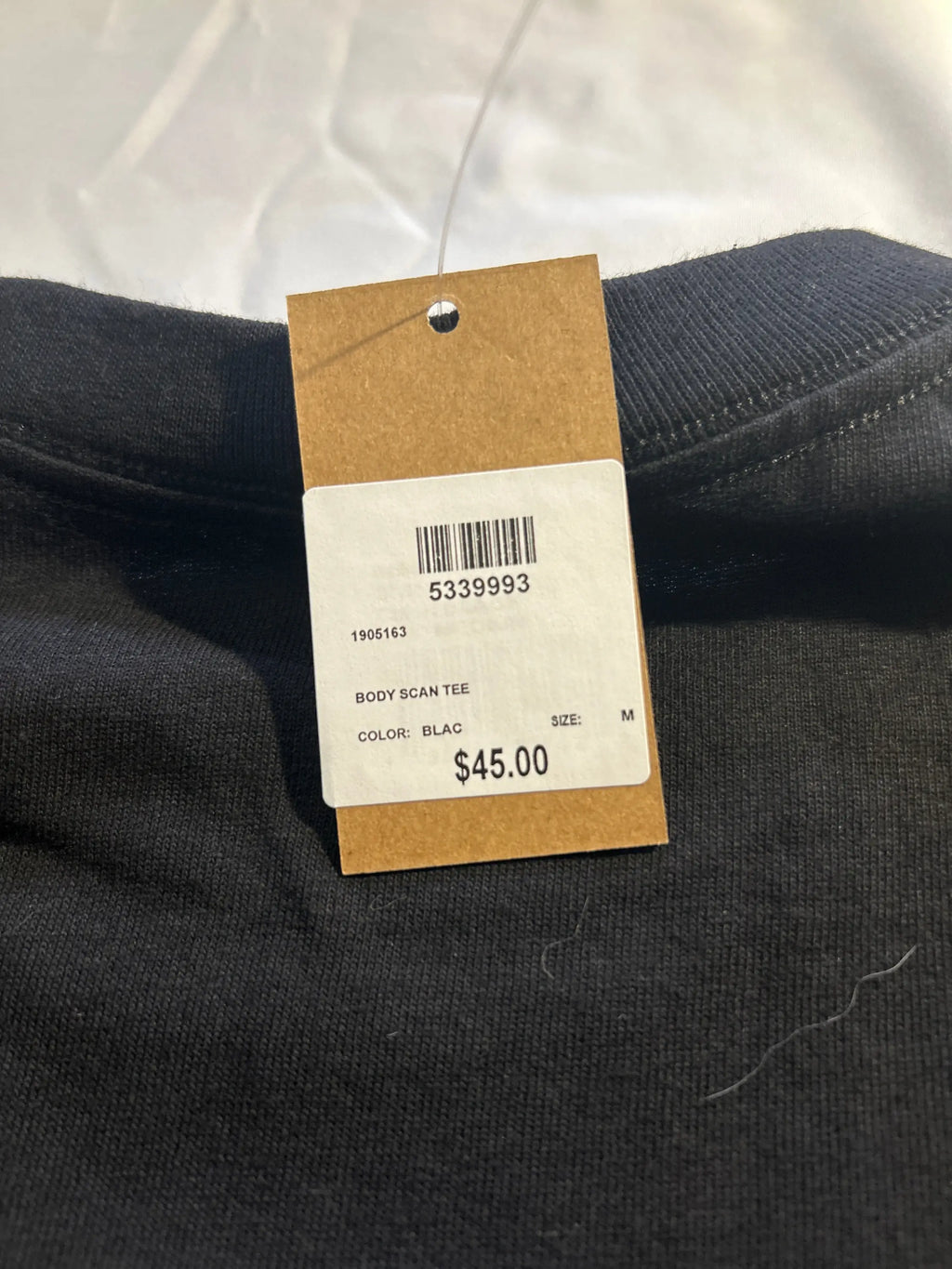 Stussy Body Scan Tee Black Medium