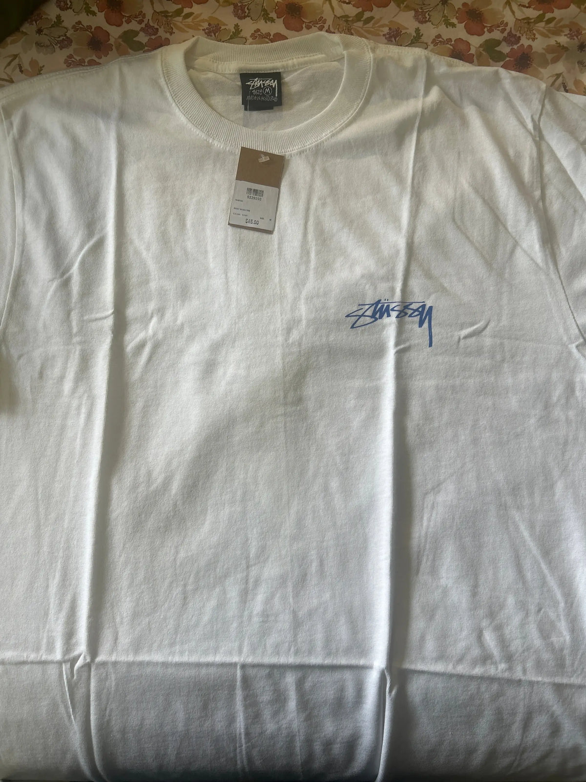 Stussy Body Scan Tee White Medium
