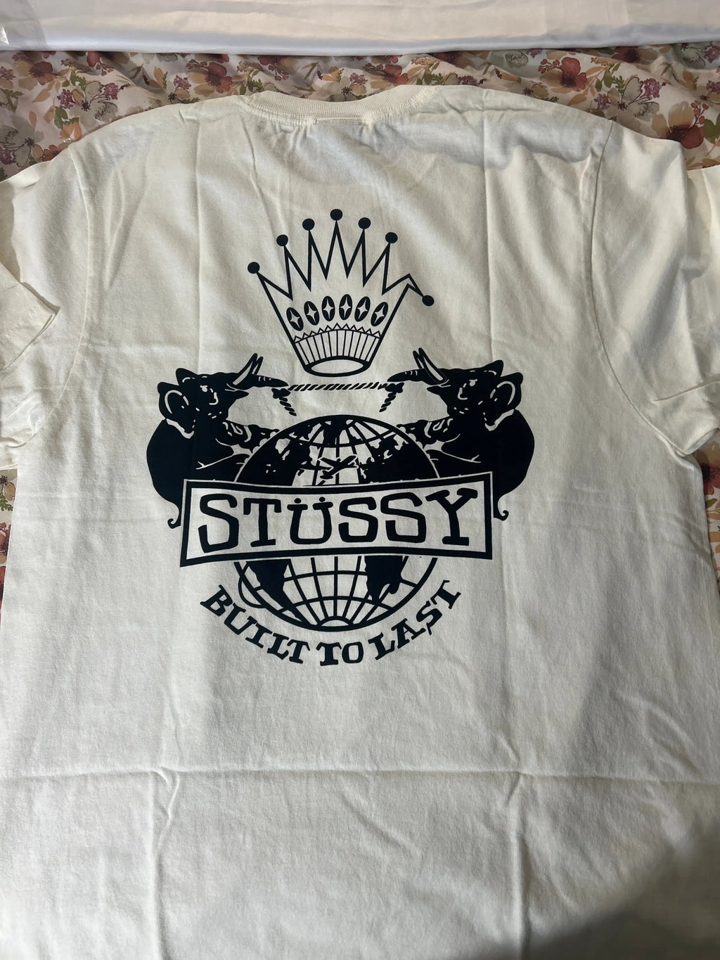 Stussy Built to Last Pigment Dyed Tee Natural Medium