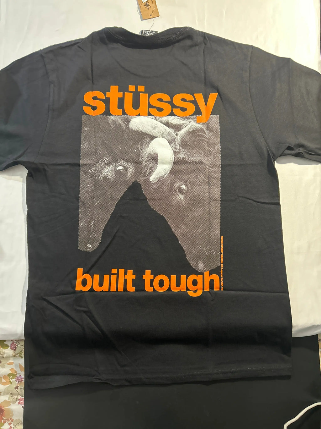 Stussy Built Tough Tee Black Medium