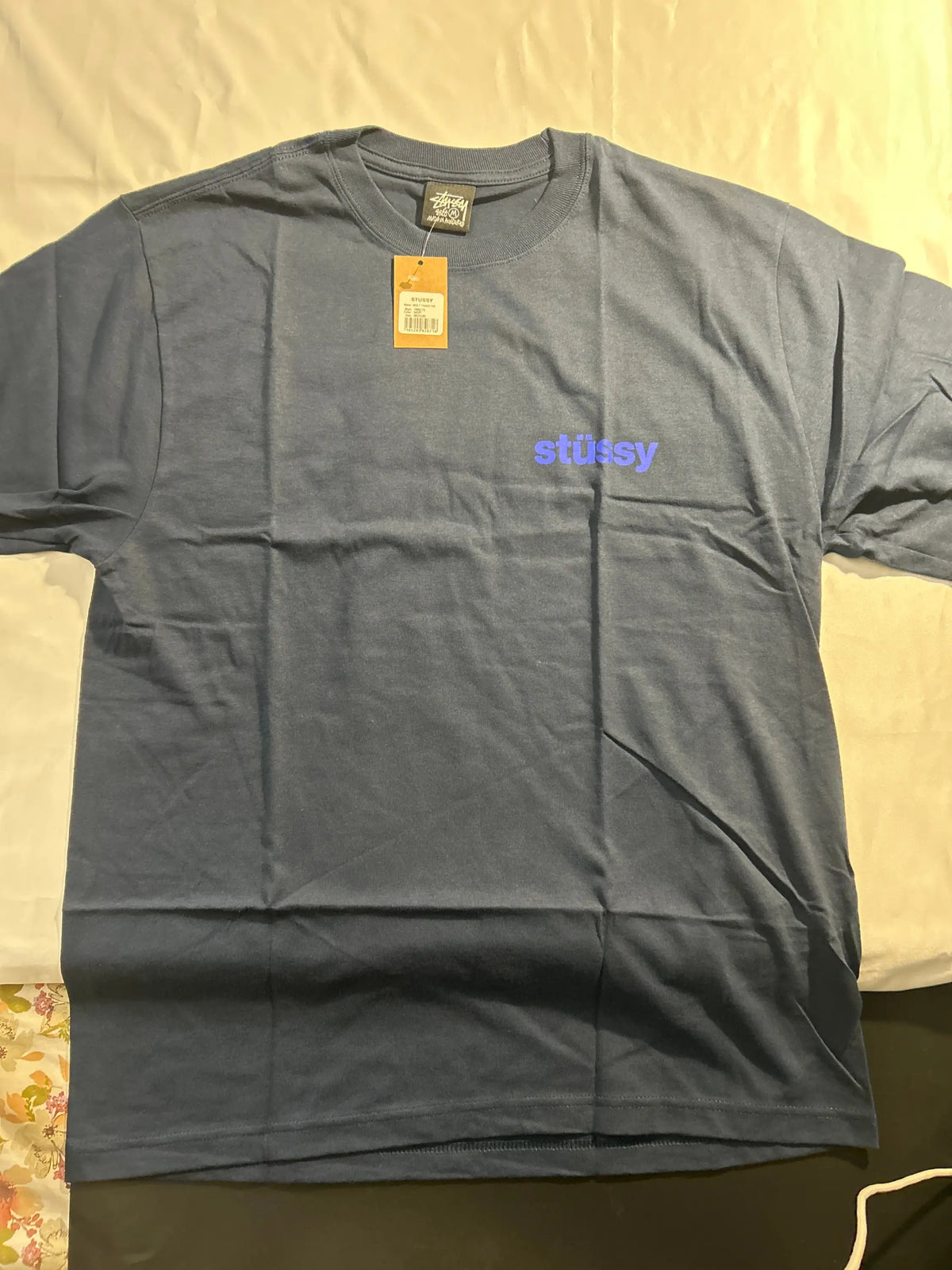 Stussy Built Tough Tee Navy Medium