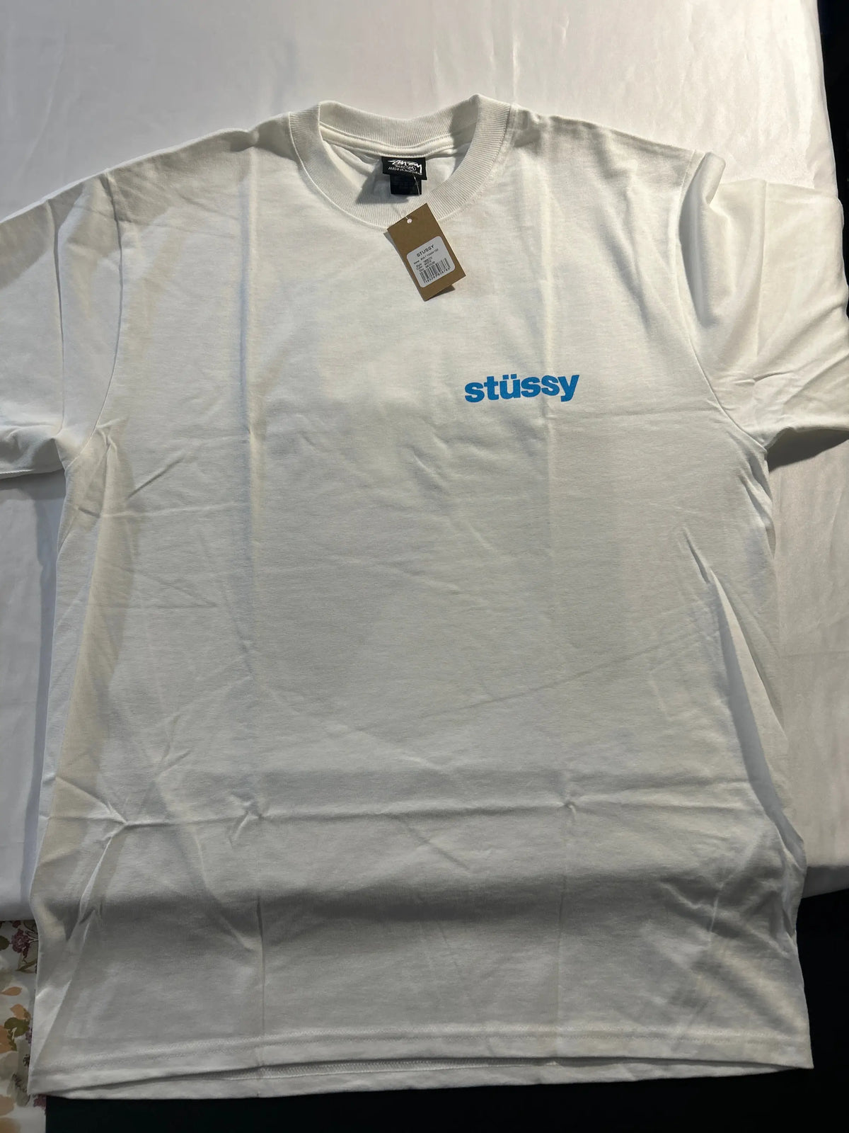 Stussy Built Tough Tee White Medium