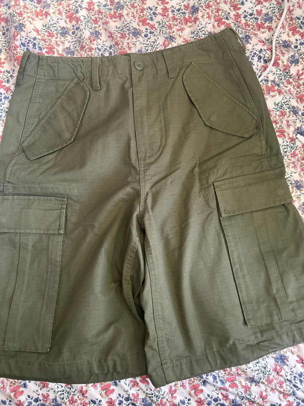 Stussy Cargo Shorts Ripstop Olive Green