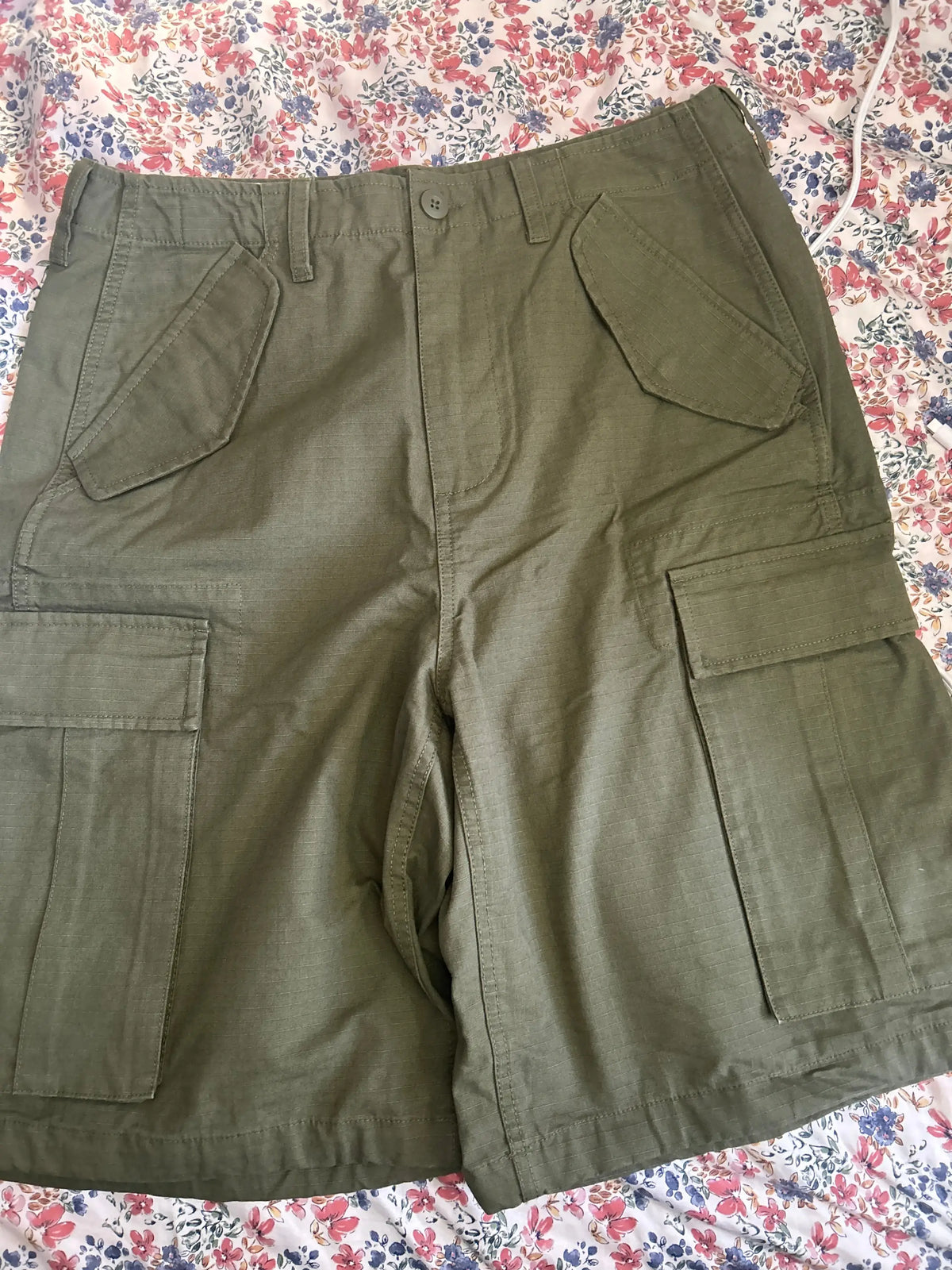Stussy Cargo Shorts Ripstop Olive Green