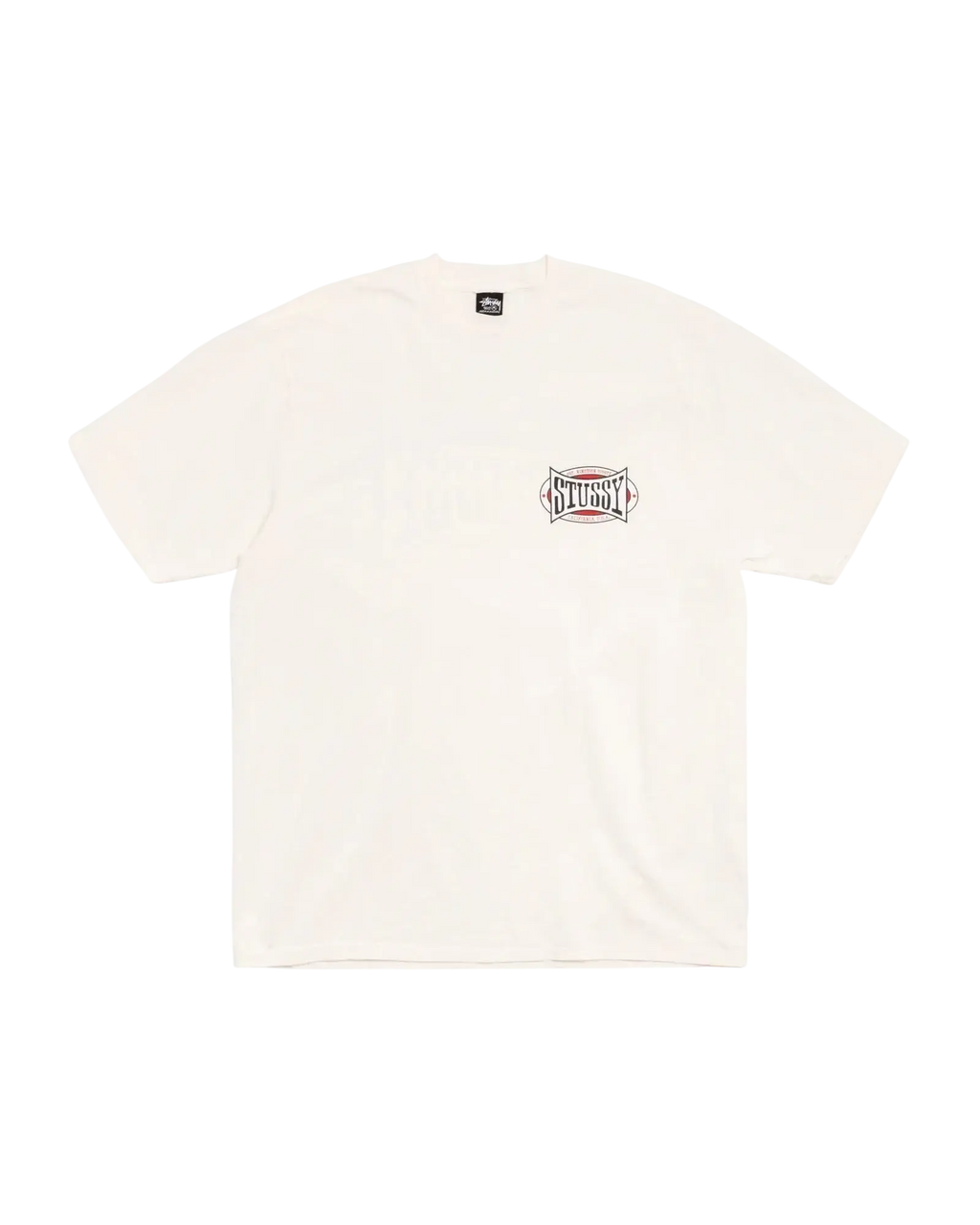 Stussy Champion Oval Pigment Dyed Tee Natural