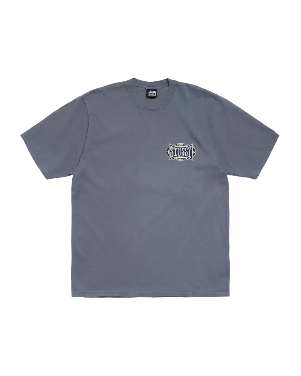 Stussy Champion Oval Pigment Dyed Tee Navy