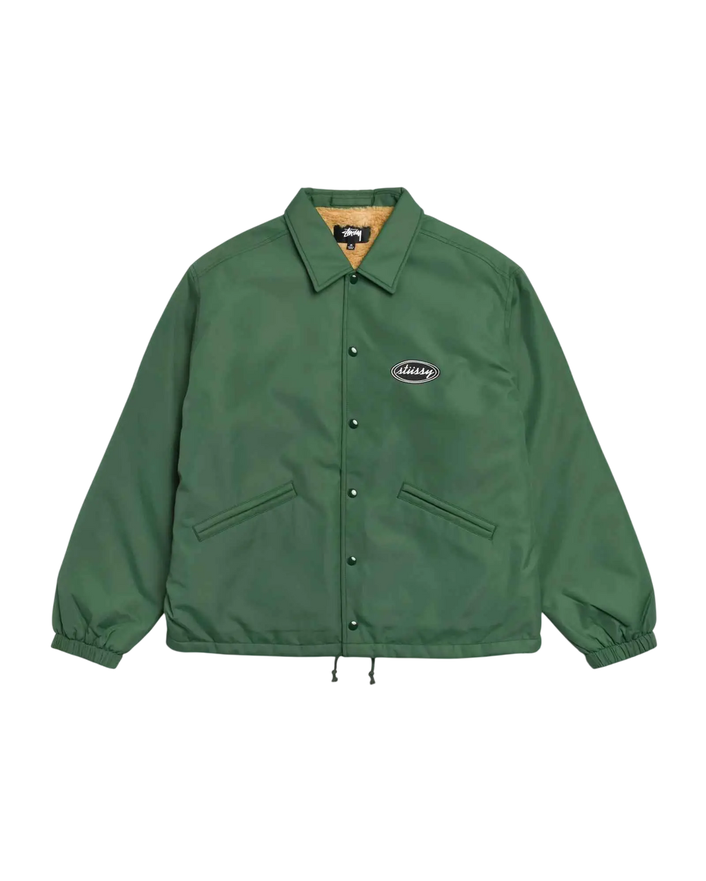 Stussy Coaches Jacket Green - M