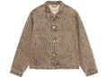 Stussy Denim Trucker Jacket Leopard - Jackets