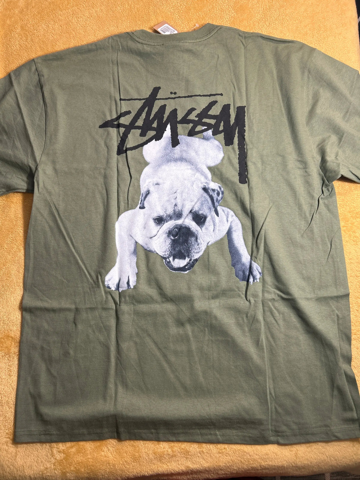 Stussy Dog Tee Army X-Large