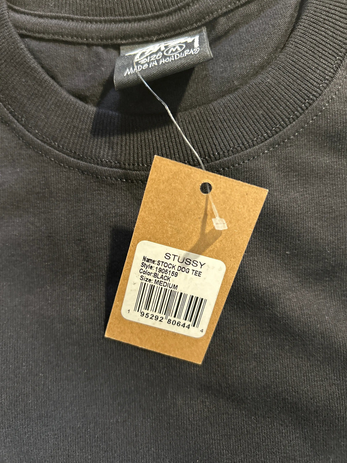 Stussy Dog Tee Black Medium