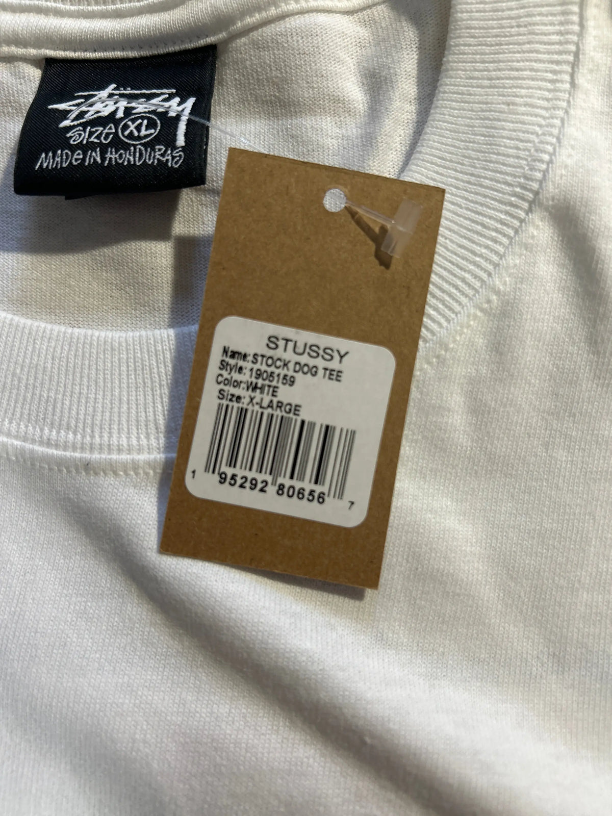 Stussy Dog Tee White X-Large