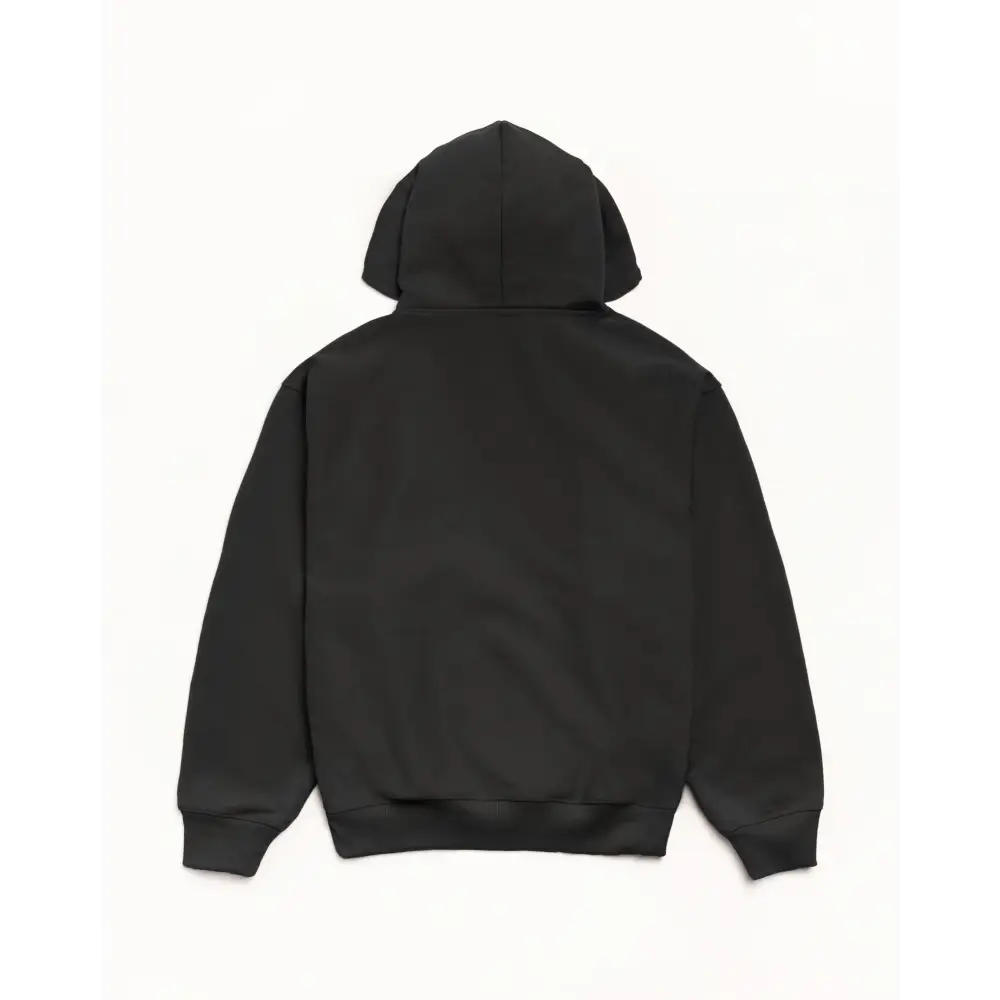 Stussy Double Stripe Pullover Hoodie Black - M - Hoodies