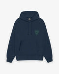 Stussy Dragon Hoodie Navy Medium - Hoodies