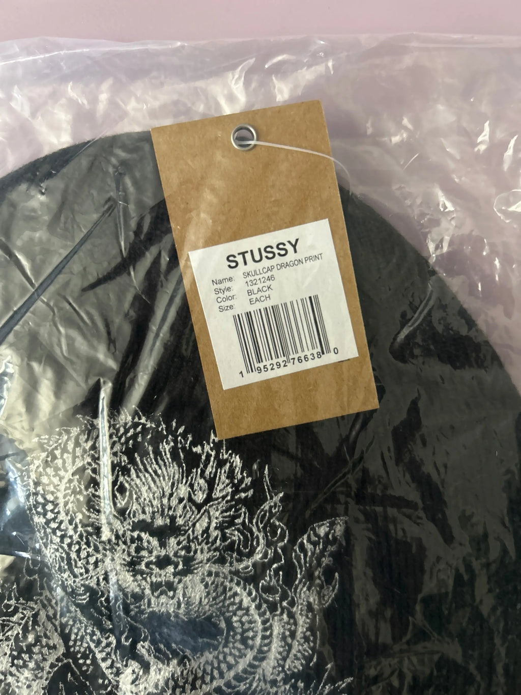 Stussy Dragon Skullcap Black