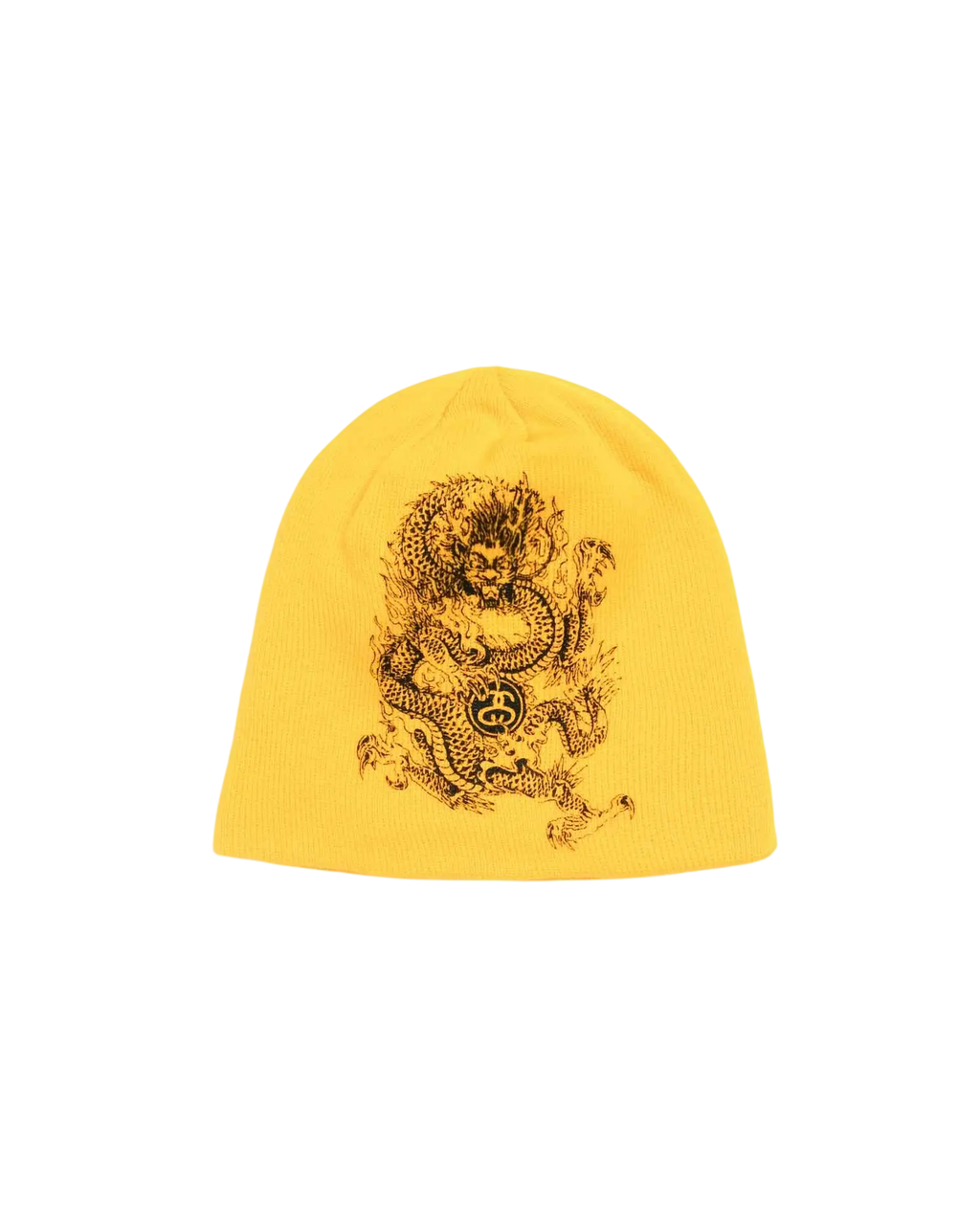 Stussy Dragon Skullcap Yellow - One size