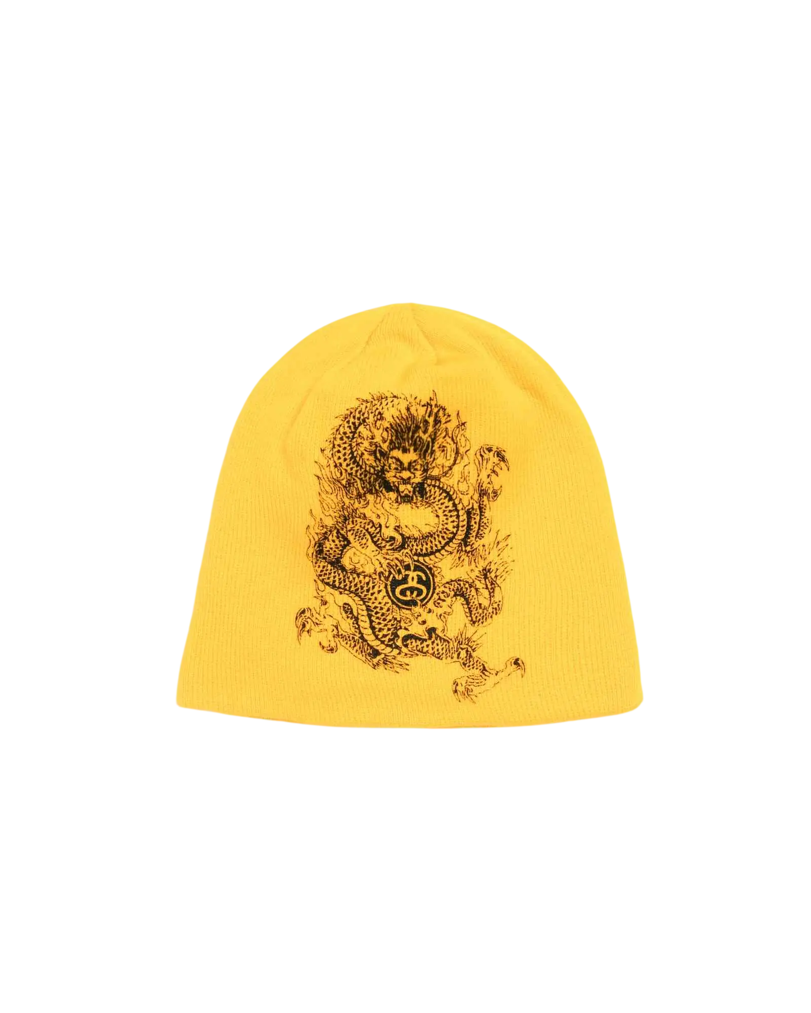 Stussy Dragon Skullcap Yellow - One size