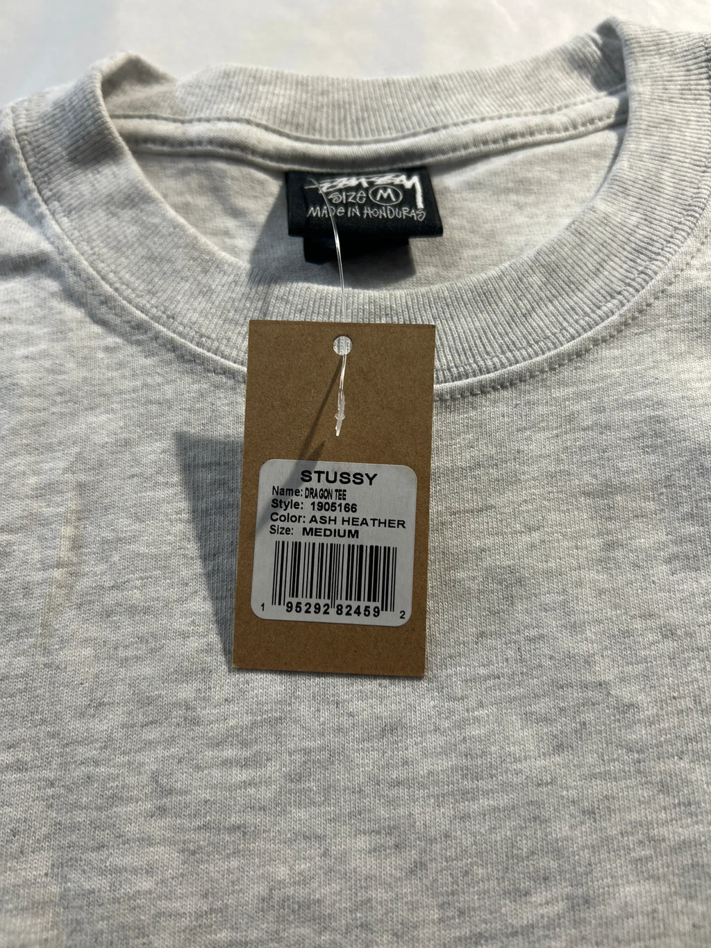 Stussy Dragon Tee Ash Medium