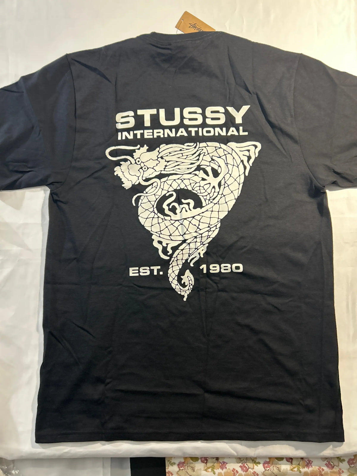 Stussy Dragon Tee Black Medium