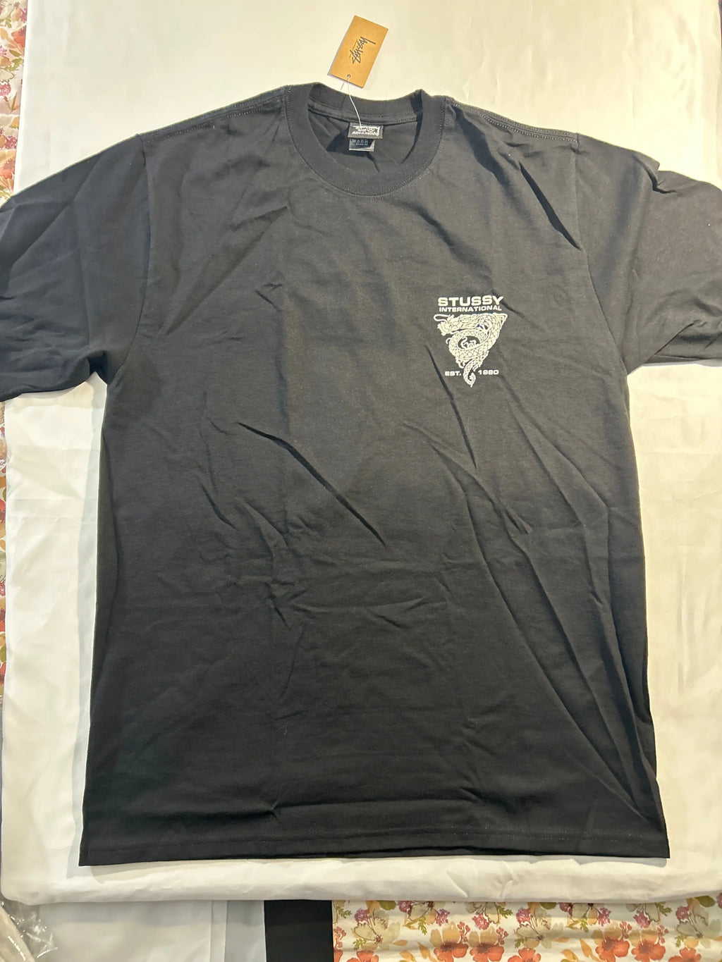 Stussy Dragon Tee Black Medium
