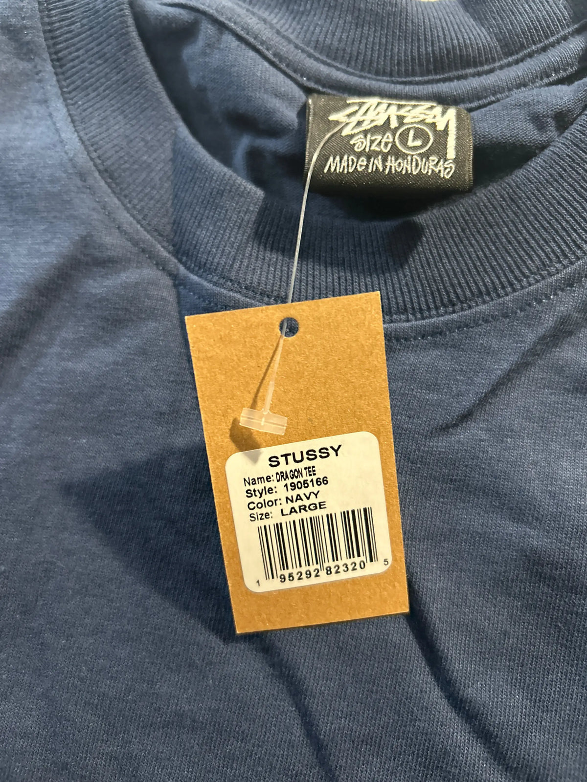 Stussy Dragon Tee Navy Large