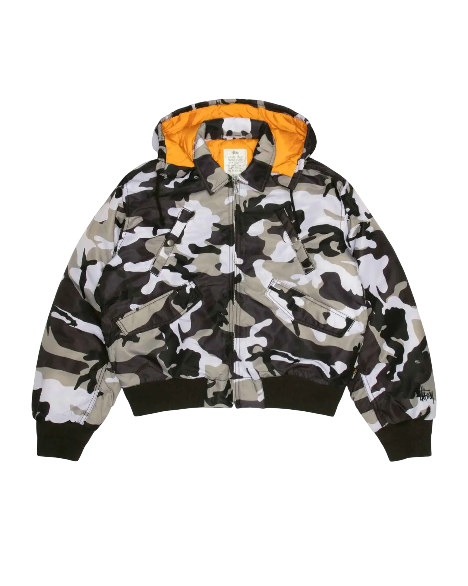 Stussy Flight Bomber Snow Camo
