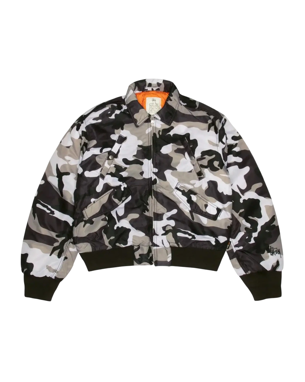 Stussy Flight Bomber Snow Camo