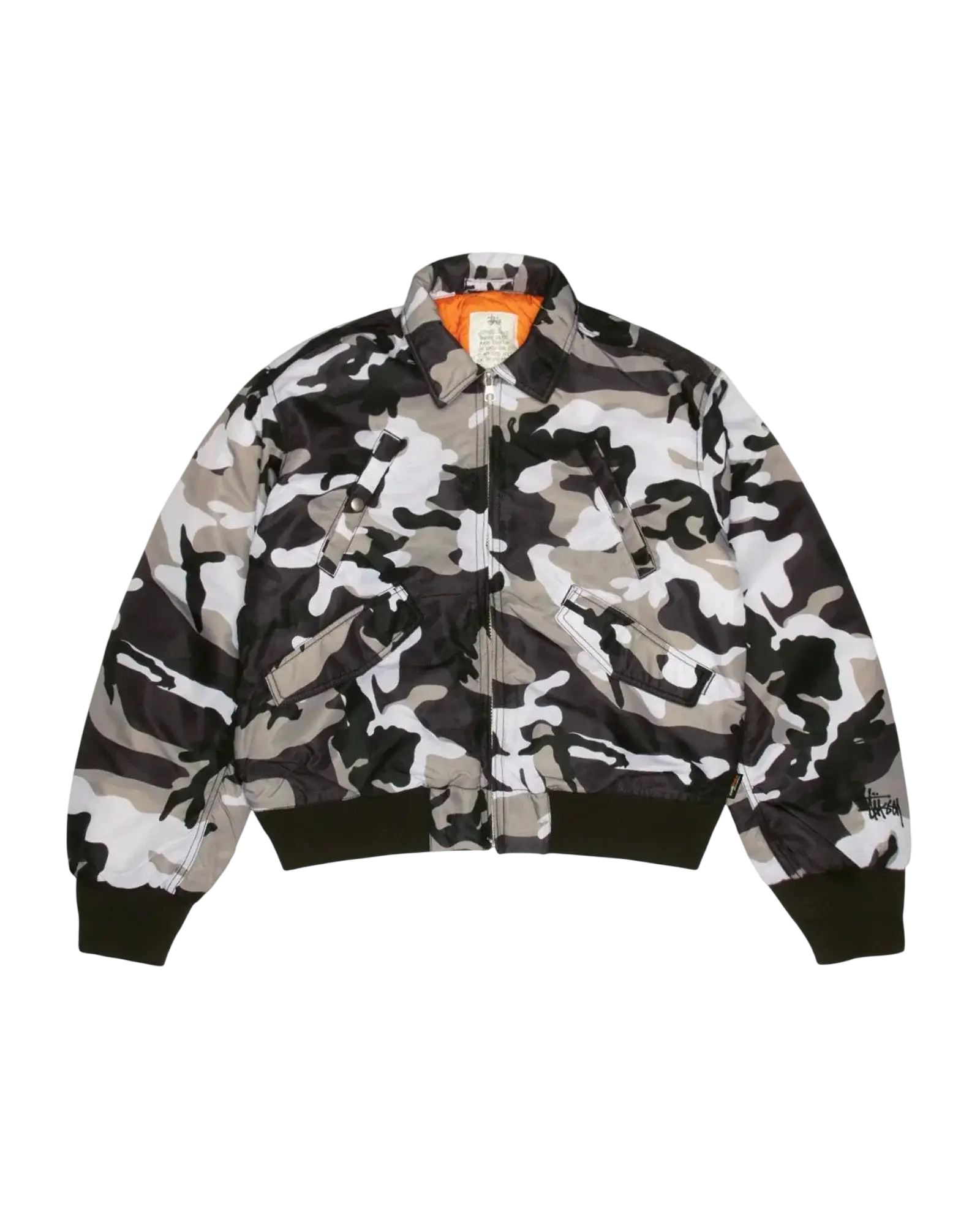 Stussy Flight Bomber Snow Camo