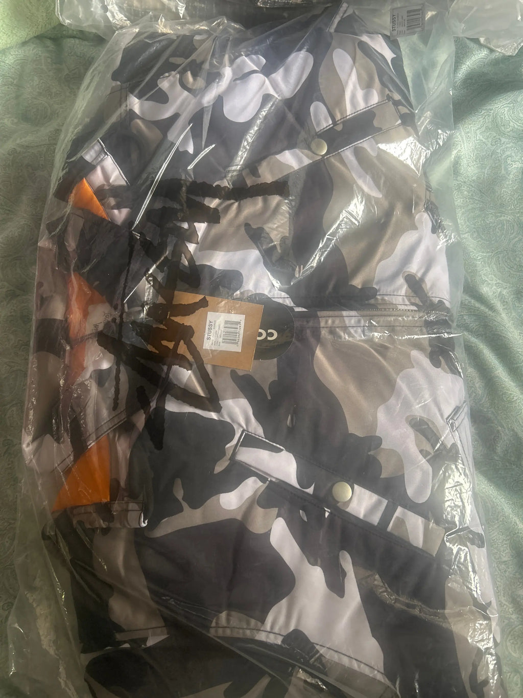 Stussy Flight Bomber Snow Camo