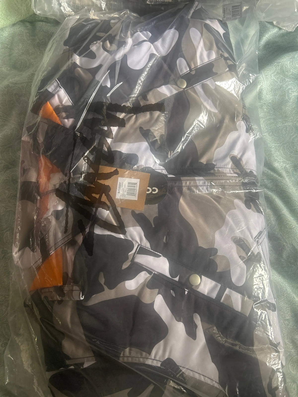 Stussy Flight Bomber Snow Camo