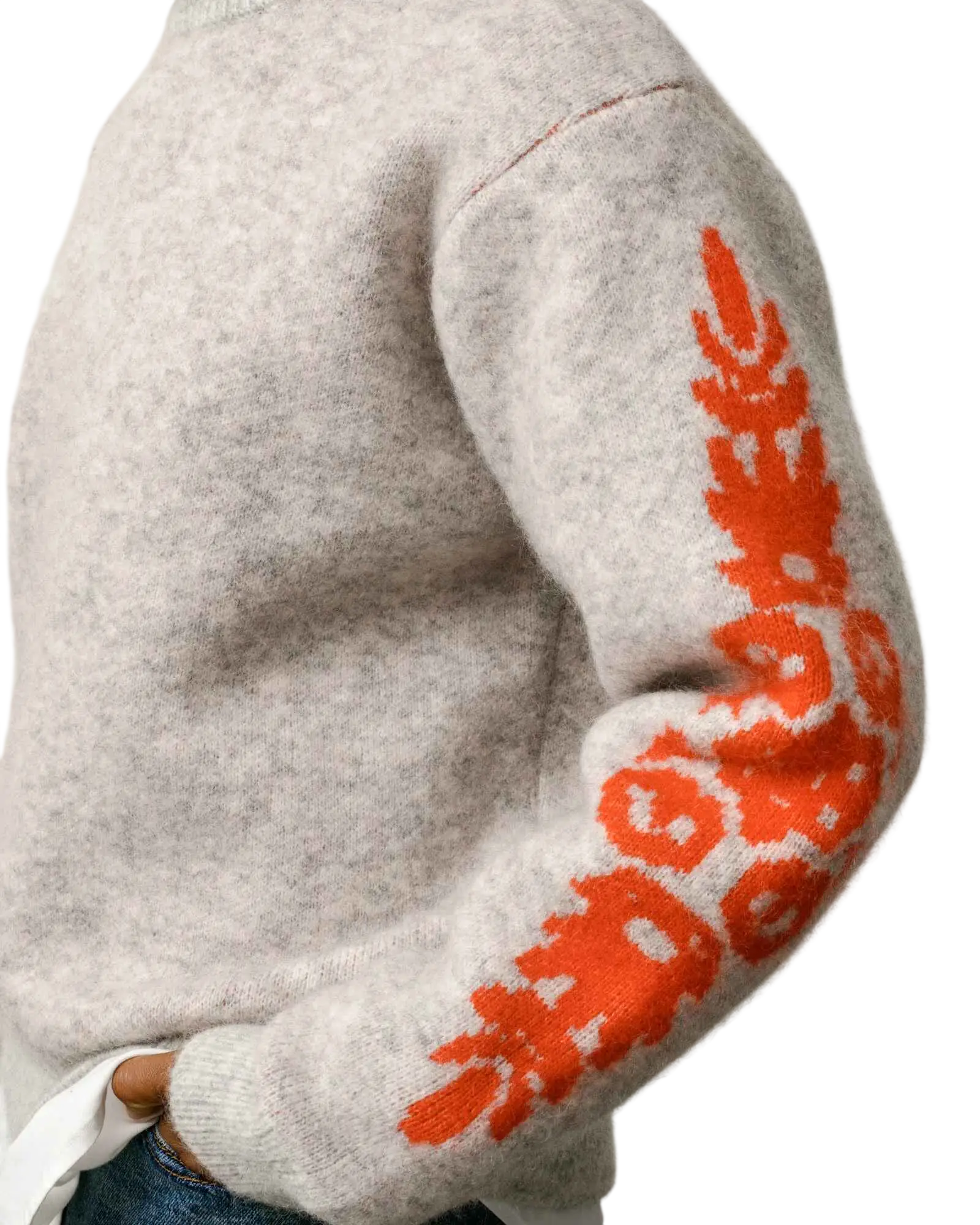 Stussy Flower Mohair Sweater - M