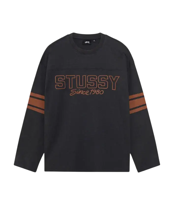 Stussy Football Crew Black - M