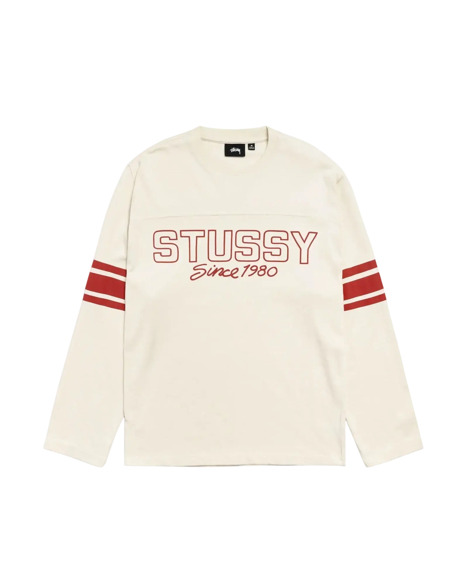 Stussy Football Crew Bone - M